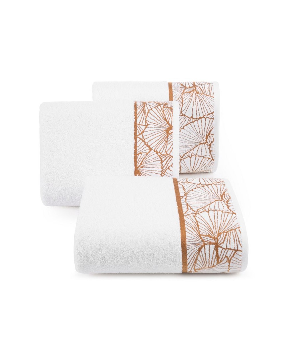 Ręcznik bawełna 70x140 Luna 3 biały