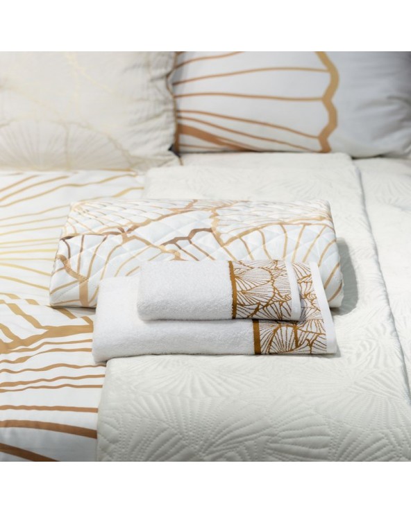 Ręcznik bawełna 70x140 Luna 3 biały