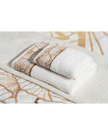 Ręcznik bawełna 70x140 Luna 3 biały