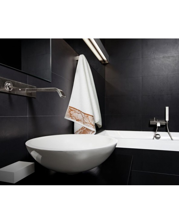 Ręcznik bawełna 70x140 Luna 3 biały