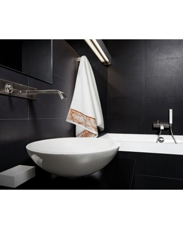 Ręcznik bawełna 70x140 Luna 3 biały