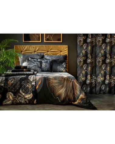 Ręcznik bawełna 70x140 Peonia 1 czarny