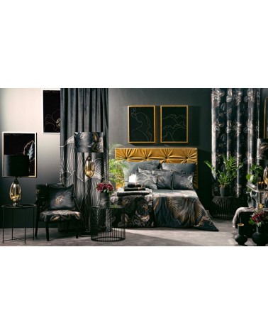 Ręcznik bawełna 70x140 Peonia 1 czarny