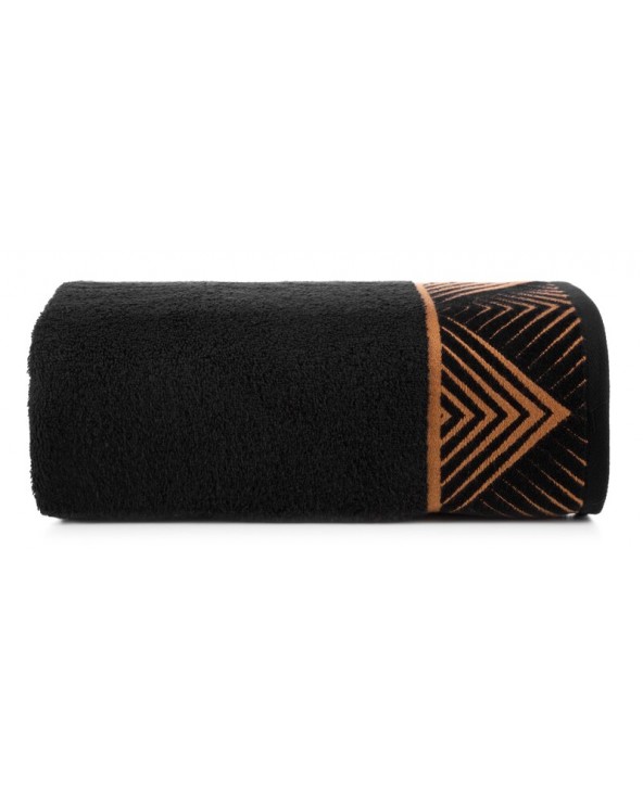 Ręcznik bawełna 70x140 Viktoria 2 czarny
