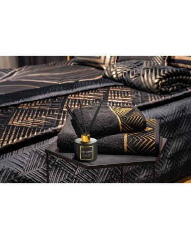 Ręcznik bawełna 70x140 Viktoria 2 czarny