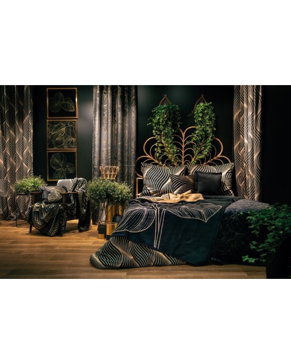 Ręcznik bawełna 70x140 Viktoria 2 czarny