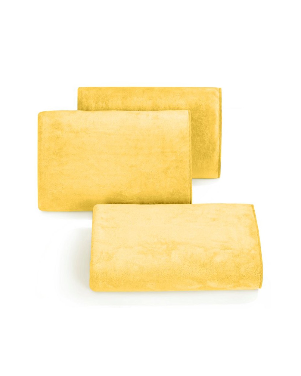 Ręcznik mikrofibra 30x30 Amy żółty