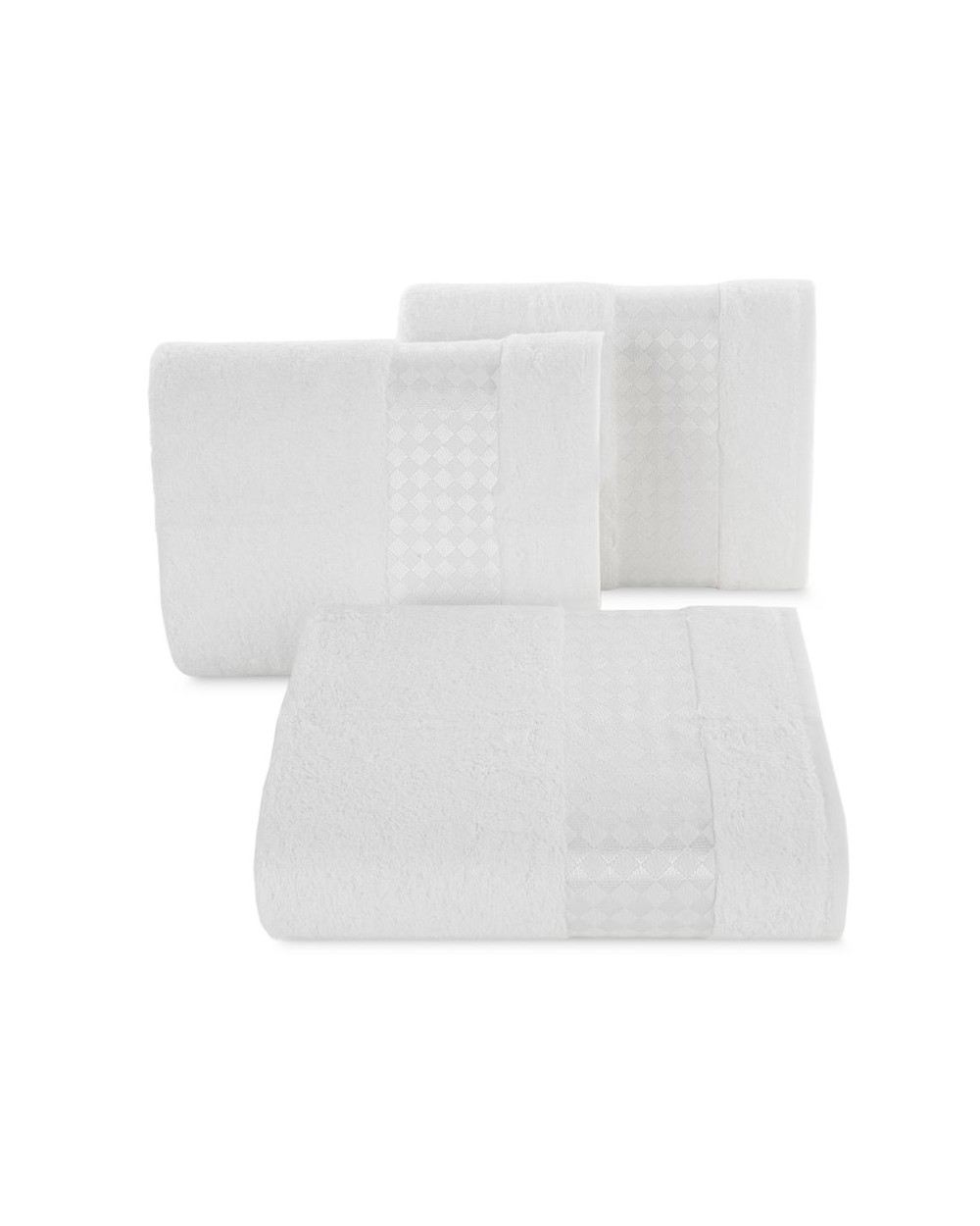 Ręcznik bambus 70x140 Bambo 02 biały