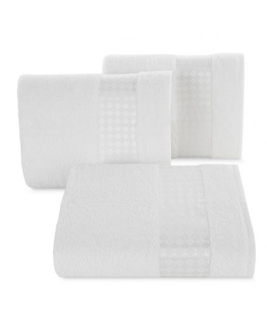 Ręcznik bambus 70x140 Bambo 02 biały