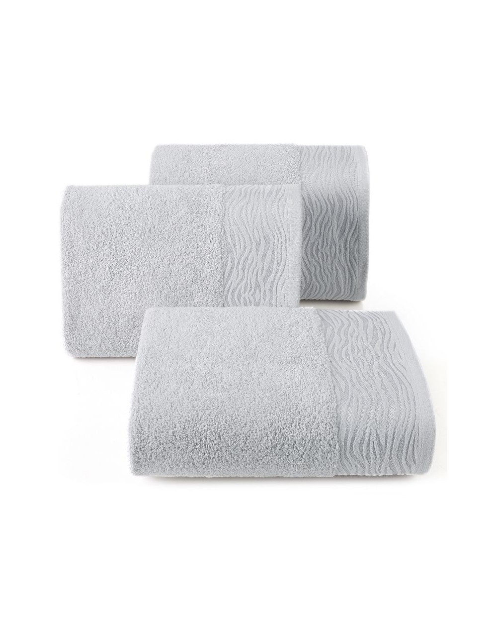 Ręcznik bawełna 70x140 Dafne srebrny