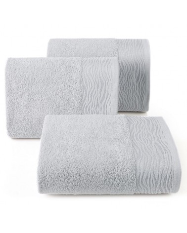 Ręcznik bawełna 70x140 Dafne srebrny