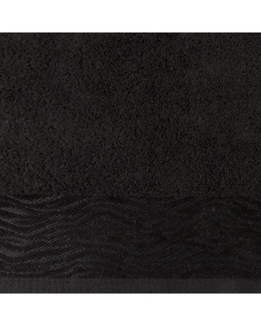 Ręcznik bawełna 70x140 Dafne czarny