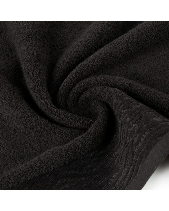 Ręcznik bawełna 70x140 Dafne czarny