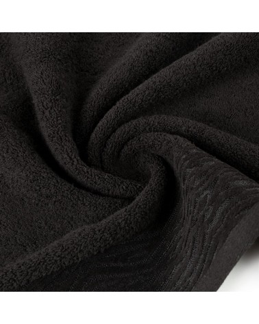 Ręcznik bawełna 70x140 Dafne czarny