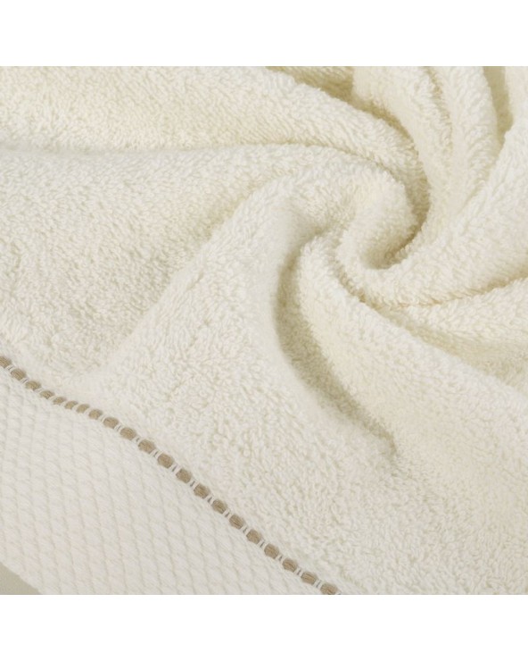 Ręcznik bawełna 30x50 Daisy kremowy