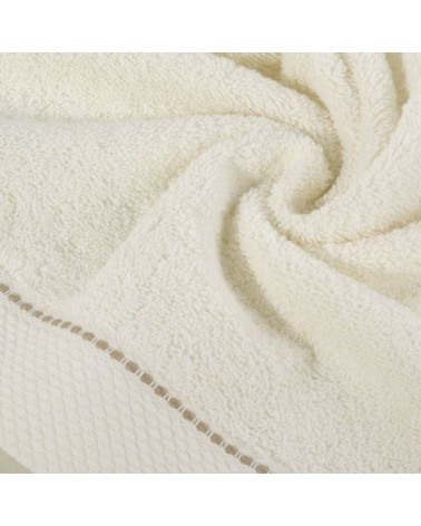 Ręcznik bawełna 30x50 Daisy kremowy