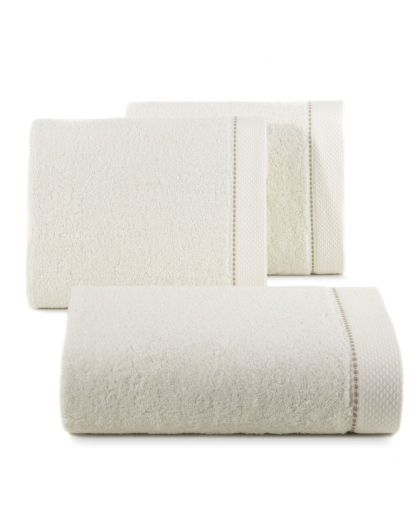 Ręcznik bawełna 70x140 Daisy kremowy