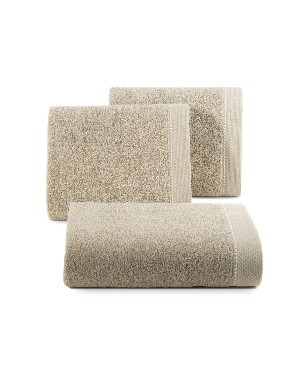 Ręcznik bawełna 30x50 Daisy beżowy