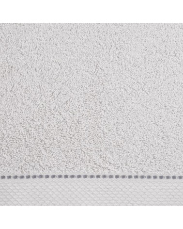 Ręcznik bawełna 100x150 Daisy srebrny