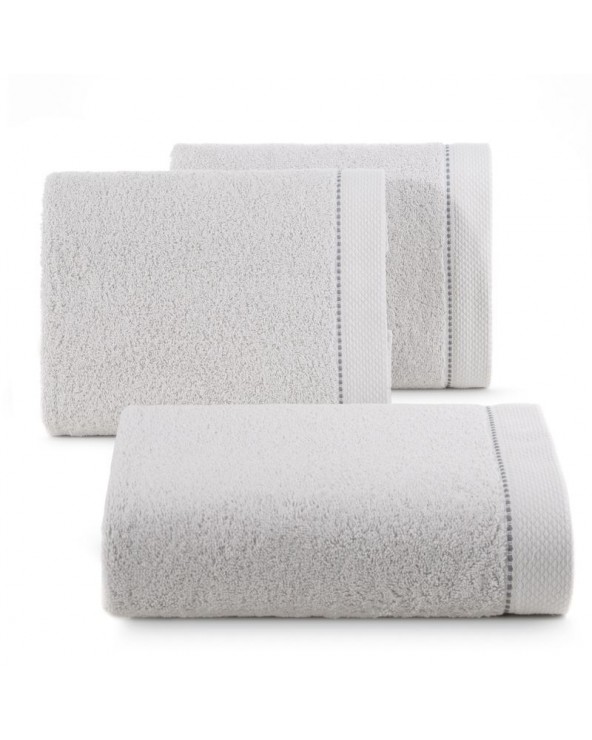 Ręcznik bawełna 50x90 Daisy srebrny