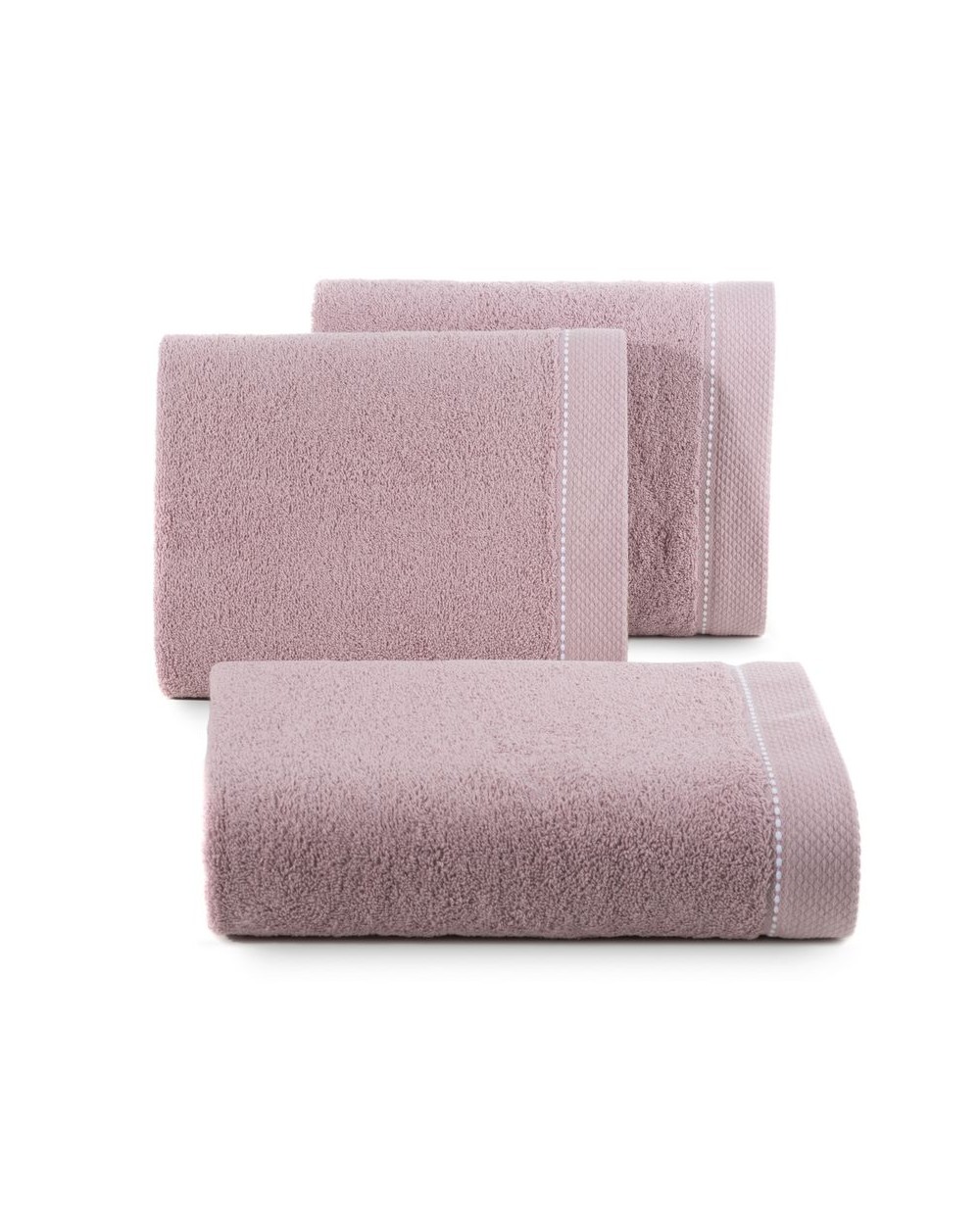 Ręcznik bawełna 50x90 Daisy pudrowy