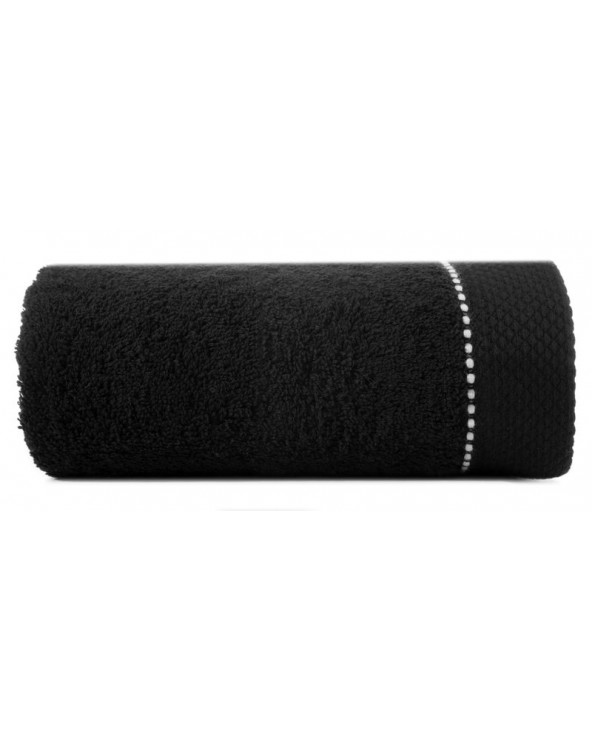 Ręcznik bawełna 100x150 Daisy czarny