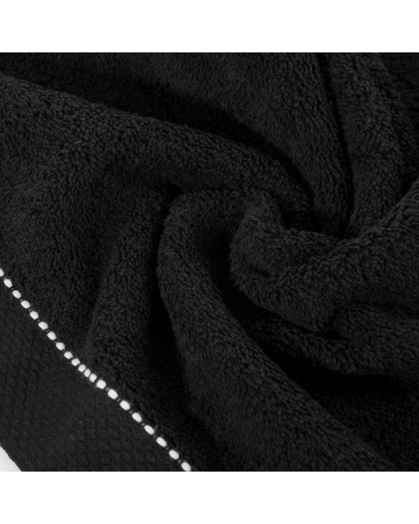 Ręcznik bawełna 100x150 Daisy czarny