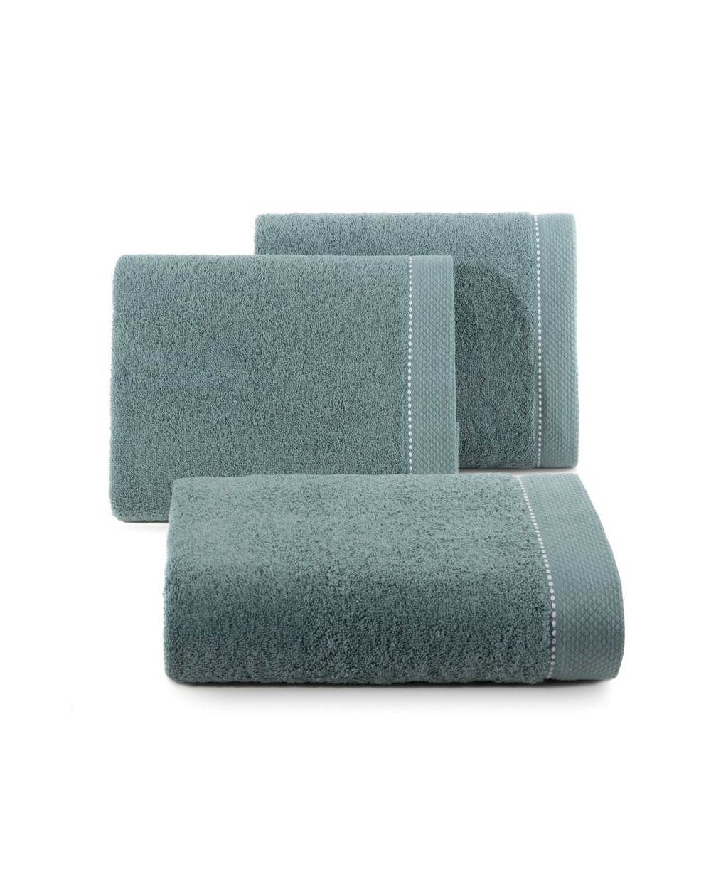 Ręcznik bawełna 100x150 Daisy ciemnomiętowy