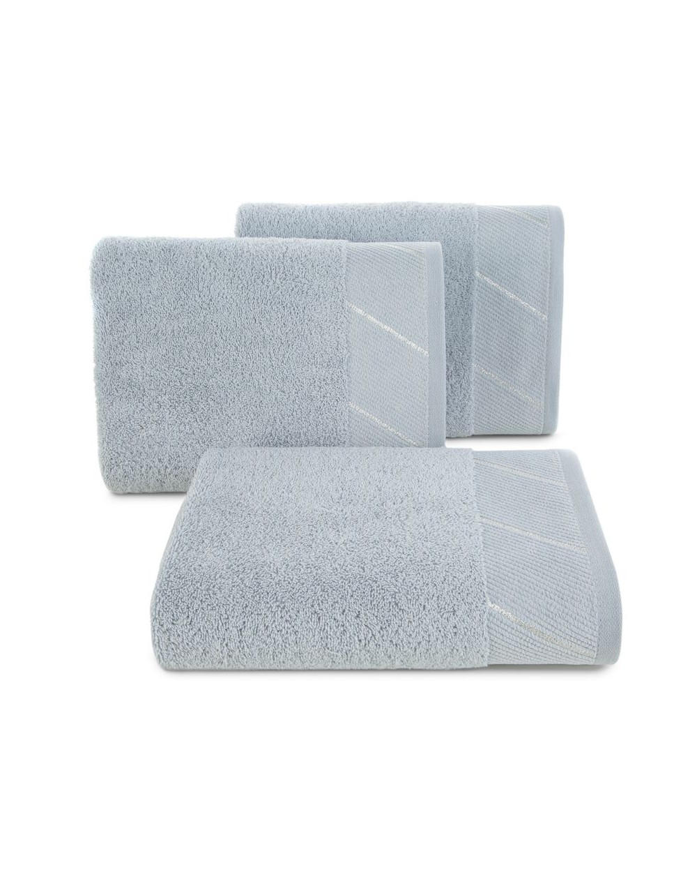 Ręcznik bawełna 50x90 Evita srebrny