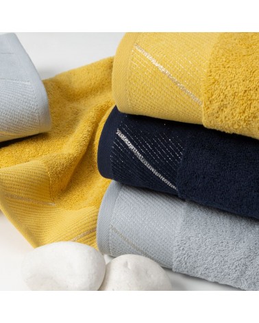 Ręcznik bawełna 70x140 Evita stalowy