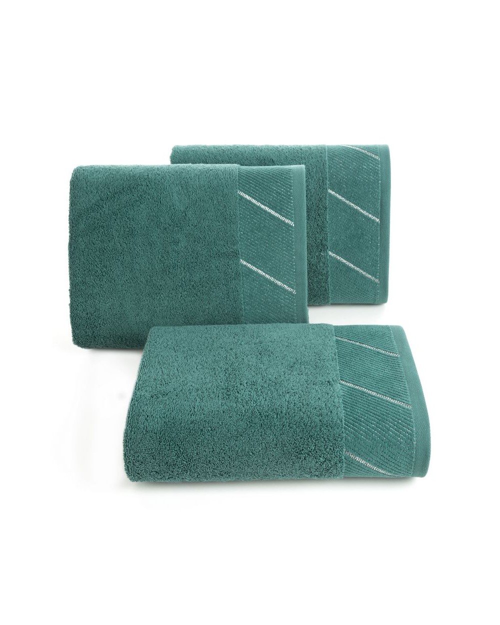 Ręcznik bawełna 30x50 Evita turkusowy