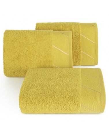 Ręcznik bawełna 50x90 Evita musztardowy