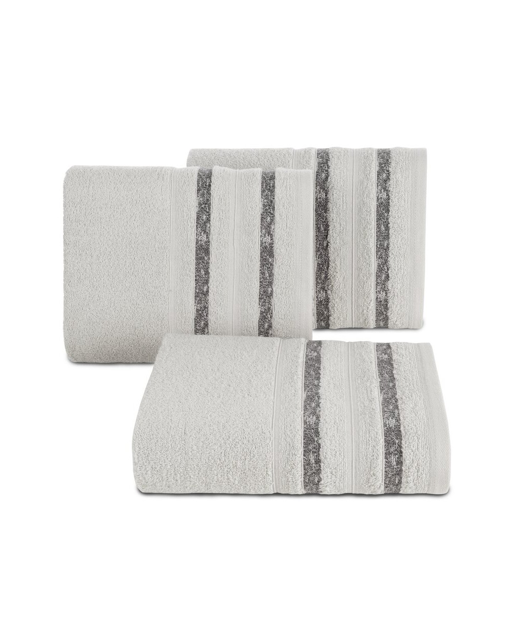 Ręcznik bawełna 50x90 Fargo srebrny