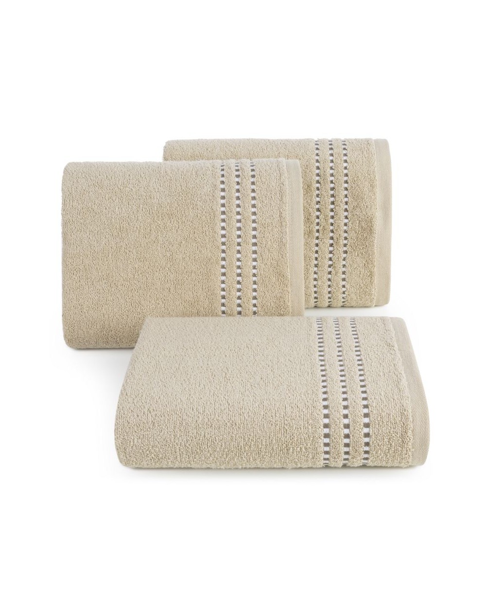 Ręcznik bawełna 30x50 Fiore beżowy