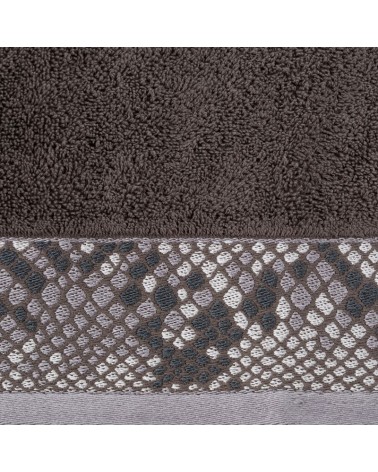 Ręcznik bawełna 70x140 Gisel ciemnobrązowy