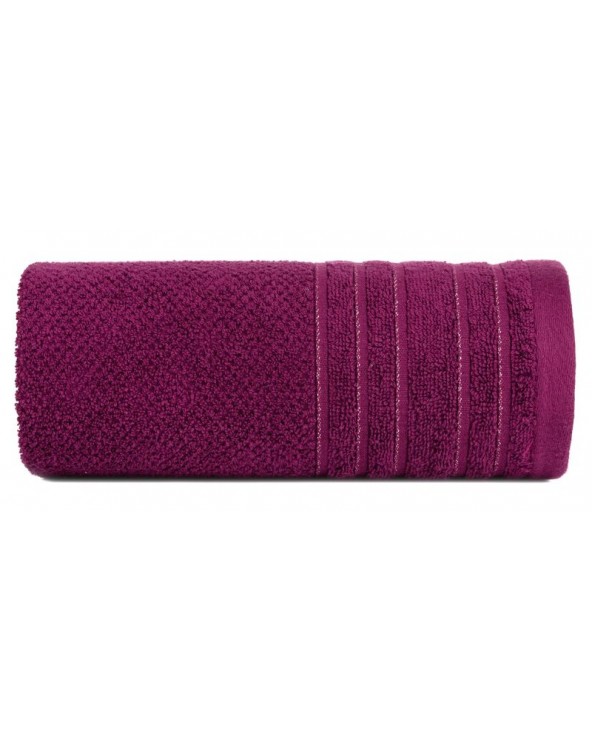 Ręcznik bawełna 30x50 Glory 3 amarantowy