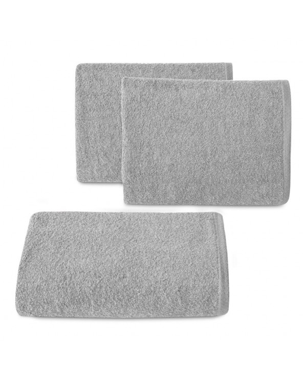 Ręcznik bawełna 50x100 Gładki 1 srebrny