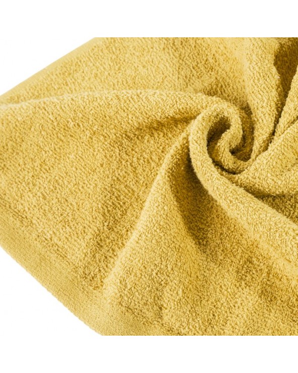 Ręcznik bawełna 50x100 Gładki 1 musztardowy