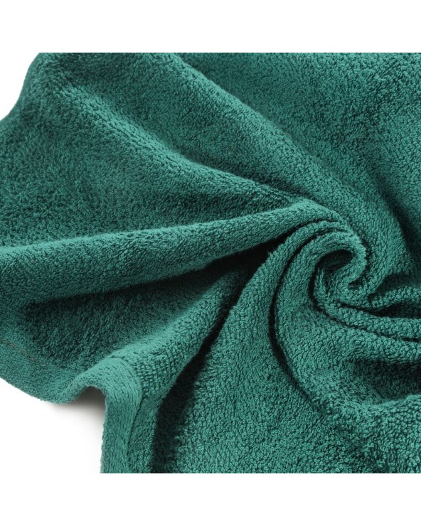 Ręcznik bawełna 50x90 Gładki 1 ciemnozielony