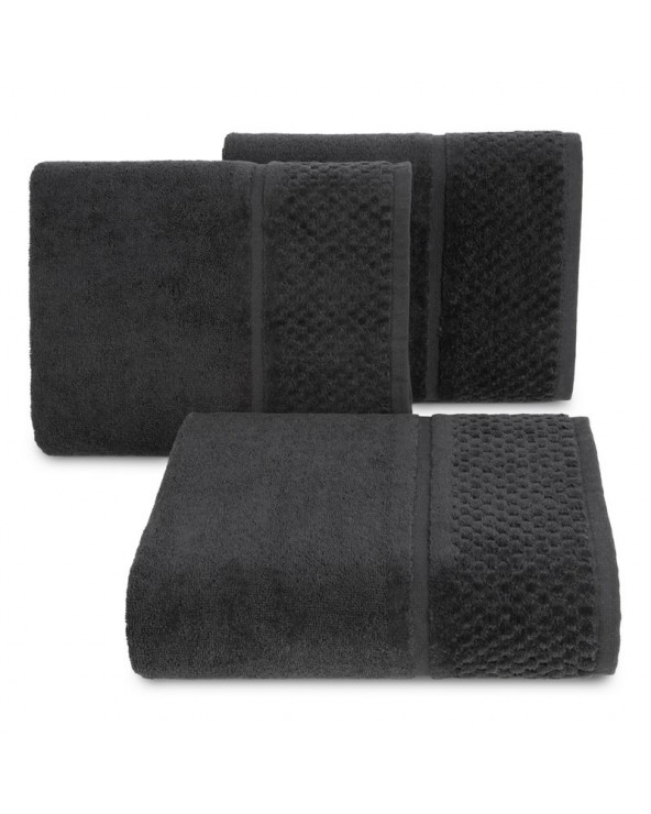 Ręcznik bawełna 50x90 Ibiza czarny