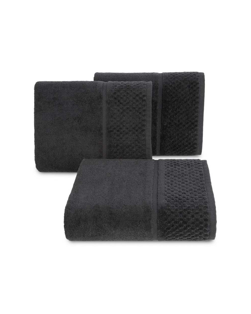 Ręcznik bawełna 50x90 Ibiza czarny