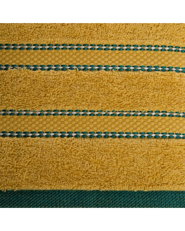 Ręcznik bawełna 70x140 Kinga musztardowy