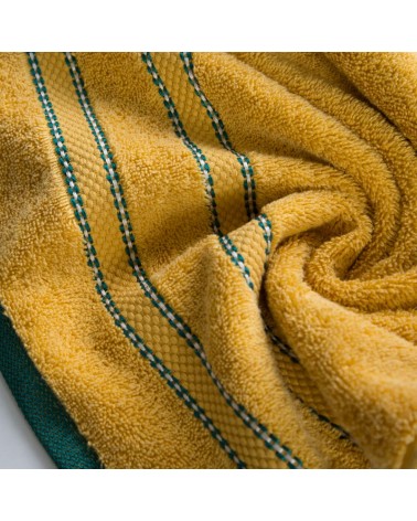 Ręcznik bawełna 70x140 Kinga musztardowy