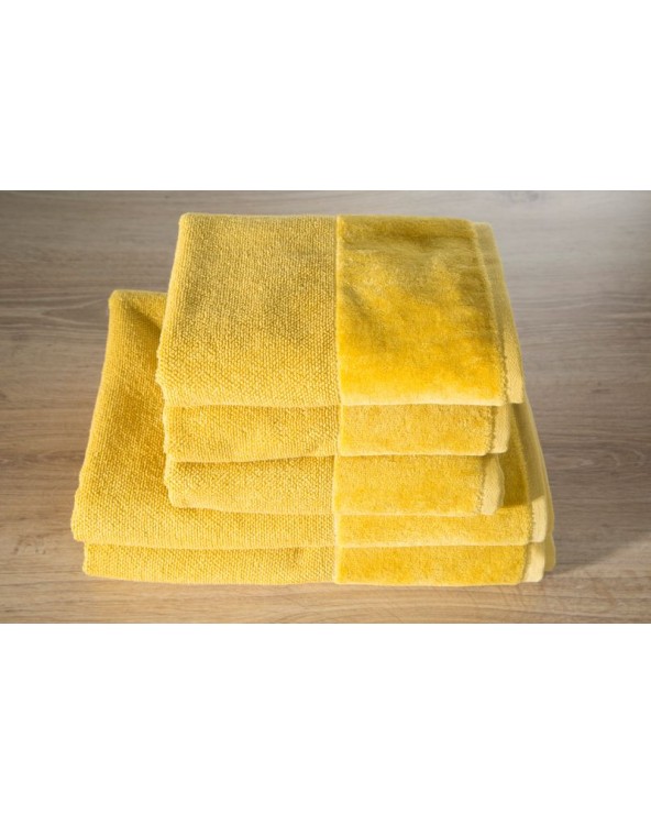 Ręcznik bawełna 70x140 Lucy musztardowy