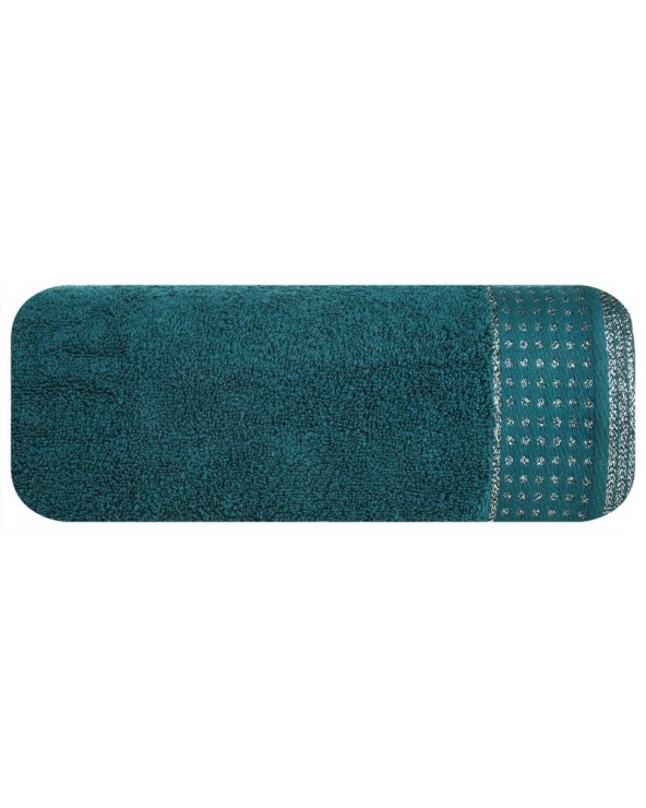 Ręcznik bawełna 30x50 Luna ciemnoturkusowy