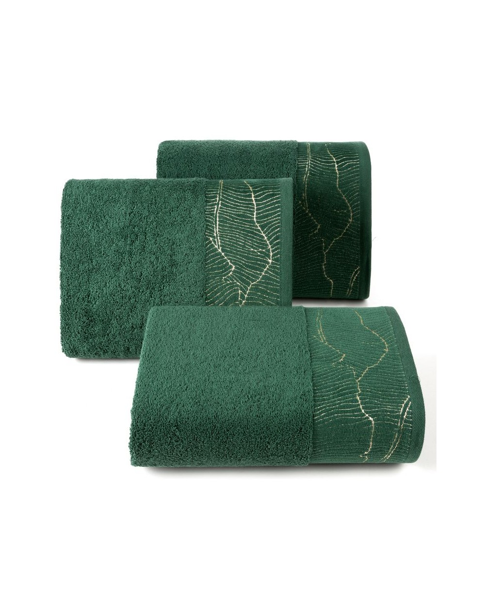 Ręcznik bawełna 30x50 Metalica zielony