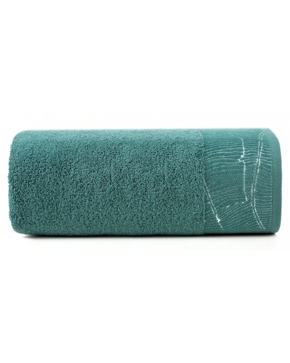 Ręcznik bawełna 50x90 Metalic turkusowy