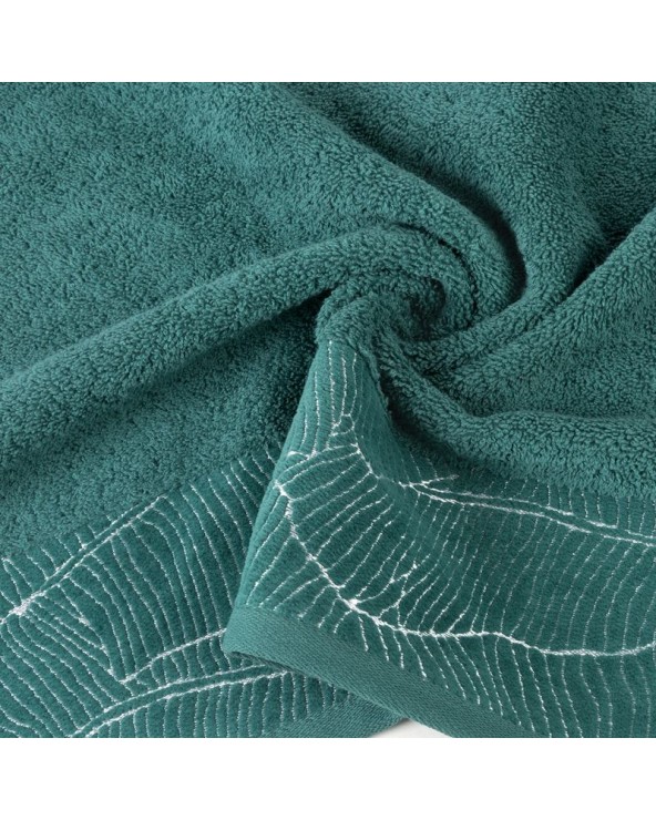 Ręcznik bawełna 50x90 Metalic turkusowy