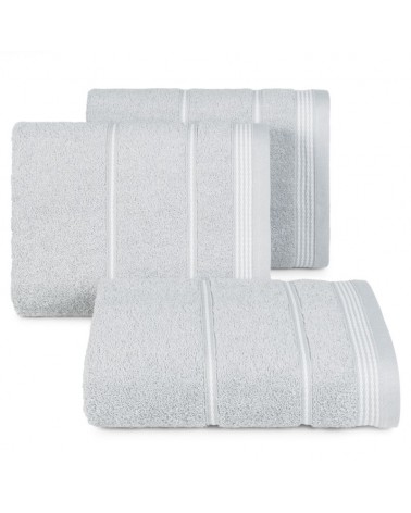 Ręcznik bawełna 30x50 Mira srebrny