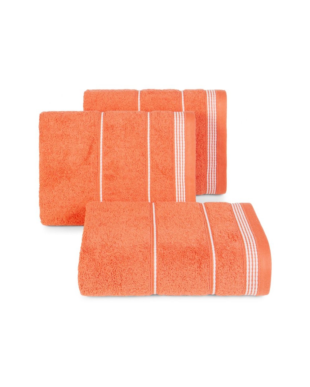Ręcznik bawełna 30x50 Mira pomarańczowy